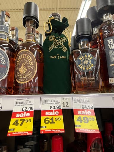 Bourbon Bottle